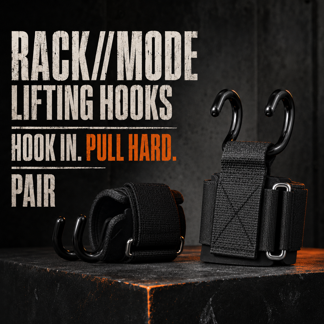 Power Hook Grips — Pair