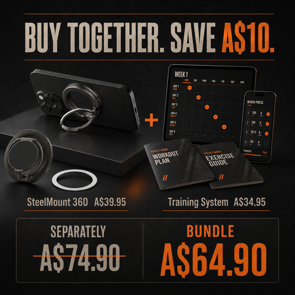 SteelMount 360 + 12-Week Training System