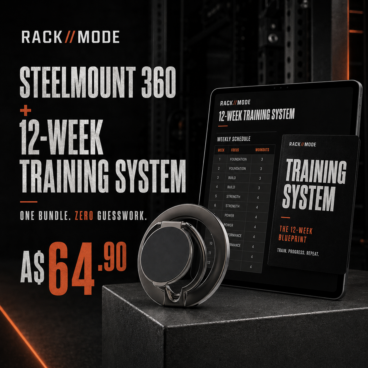 SteelMount 360 + 12-Week Training System
